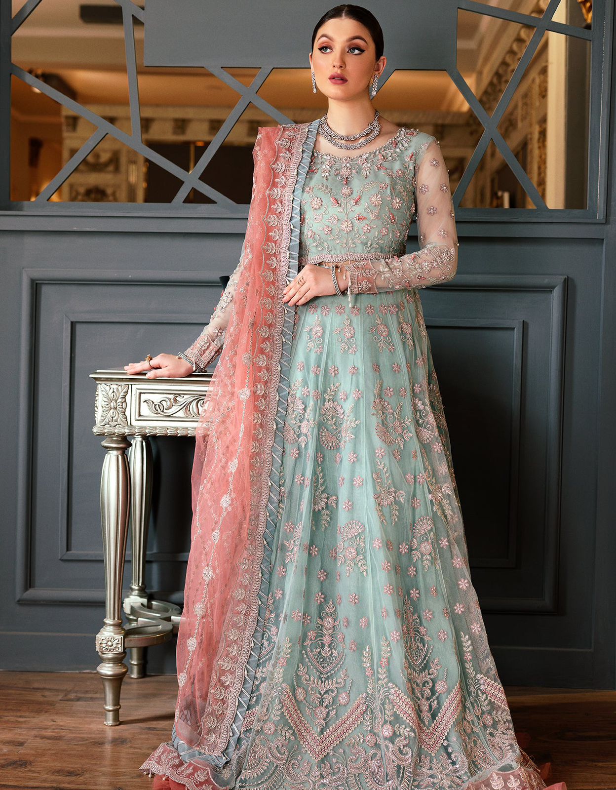 EMAAN ADEEL MIRHA - EMBROIDERED BRIDAL