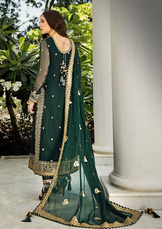 ASIM JOFA - EMBROIDERED CHIFFON